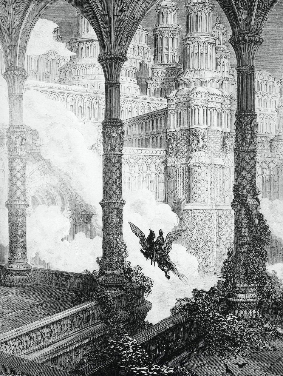 Frenzy of Orlando od Gustave Dore