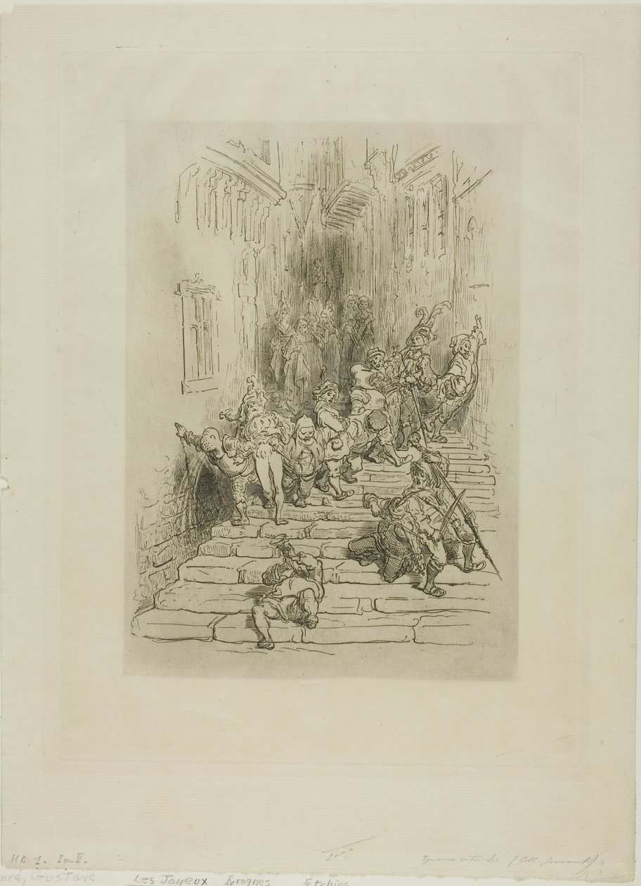 Šťastní opilci od Gustave Dore
