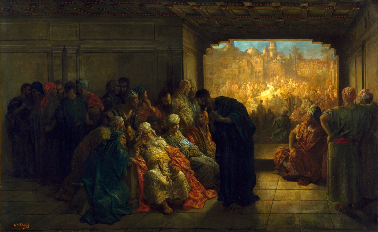 Dům Kaifášů, 1875 od Gustave Dore