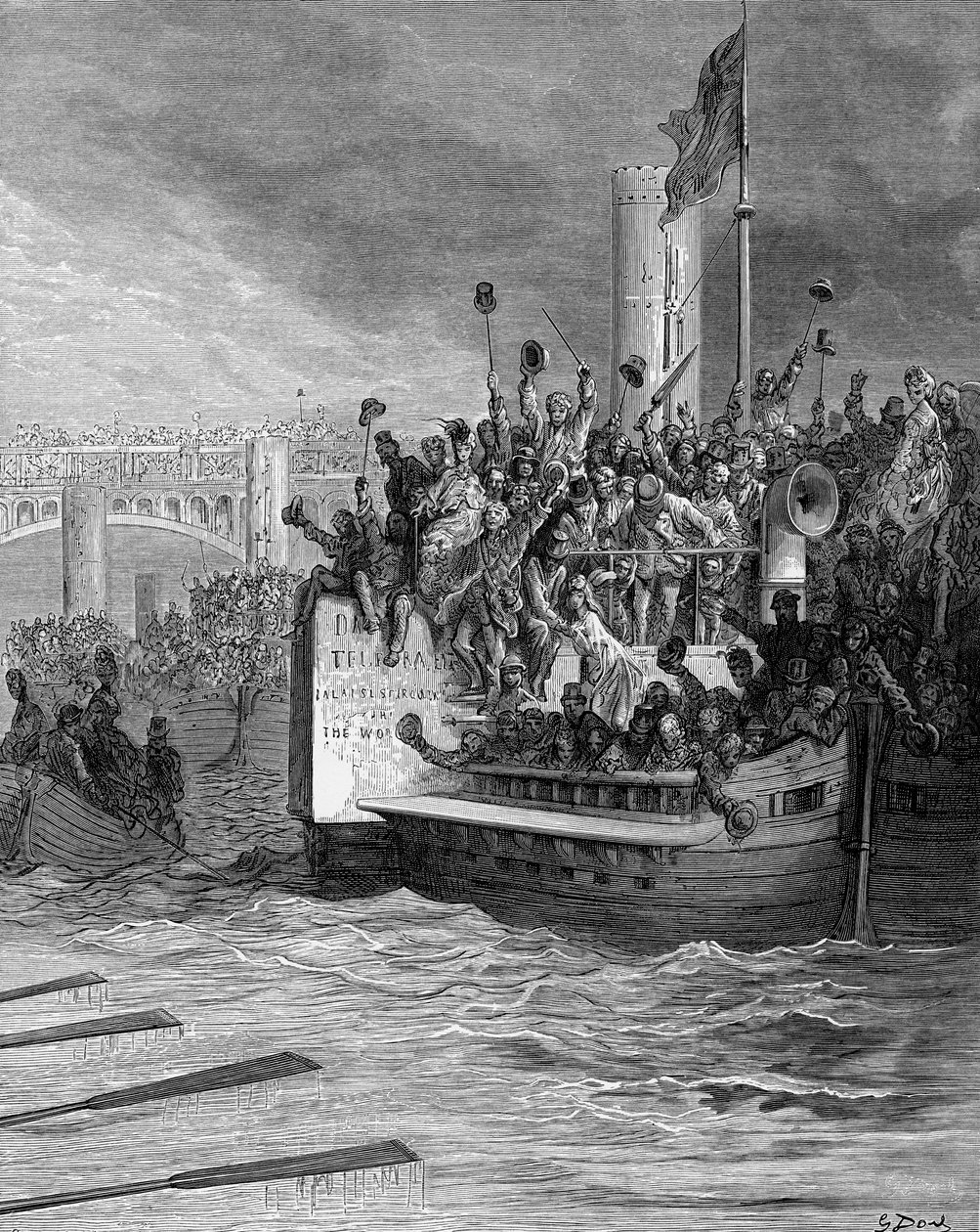 The Race od Gustava Doré od Gustave Dore