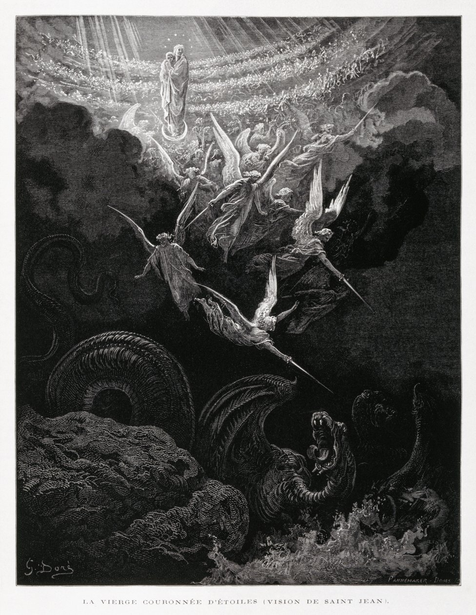 Korunovace Panny Marie od Gustave Dore
