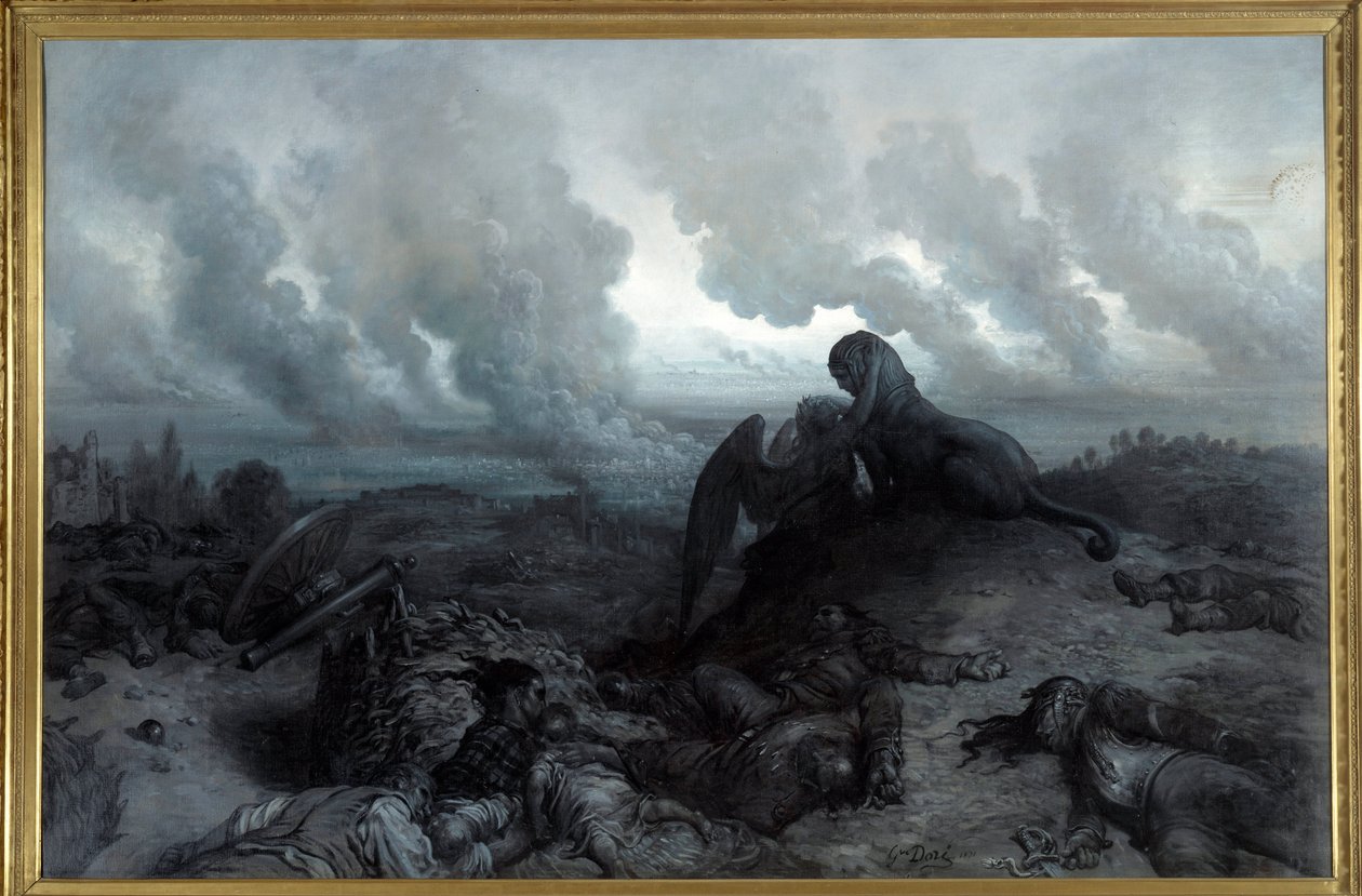 Záhada. Obraz Gustava Dore (1832 - 1883) od Gustave Dore