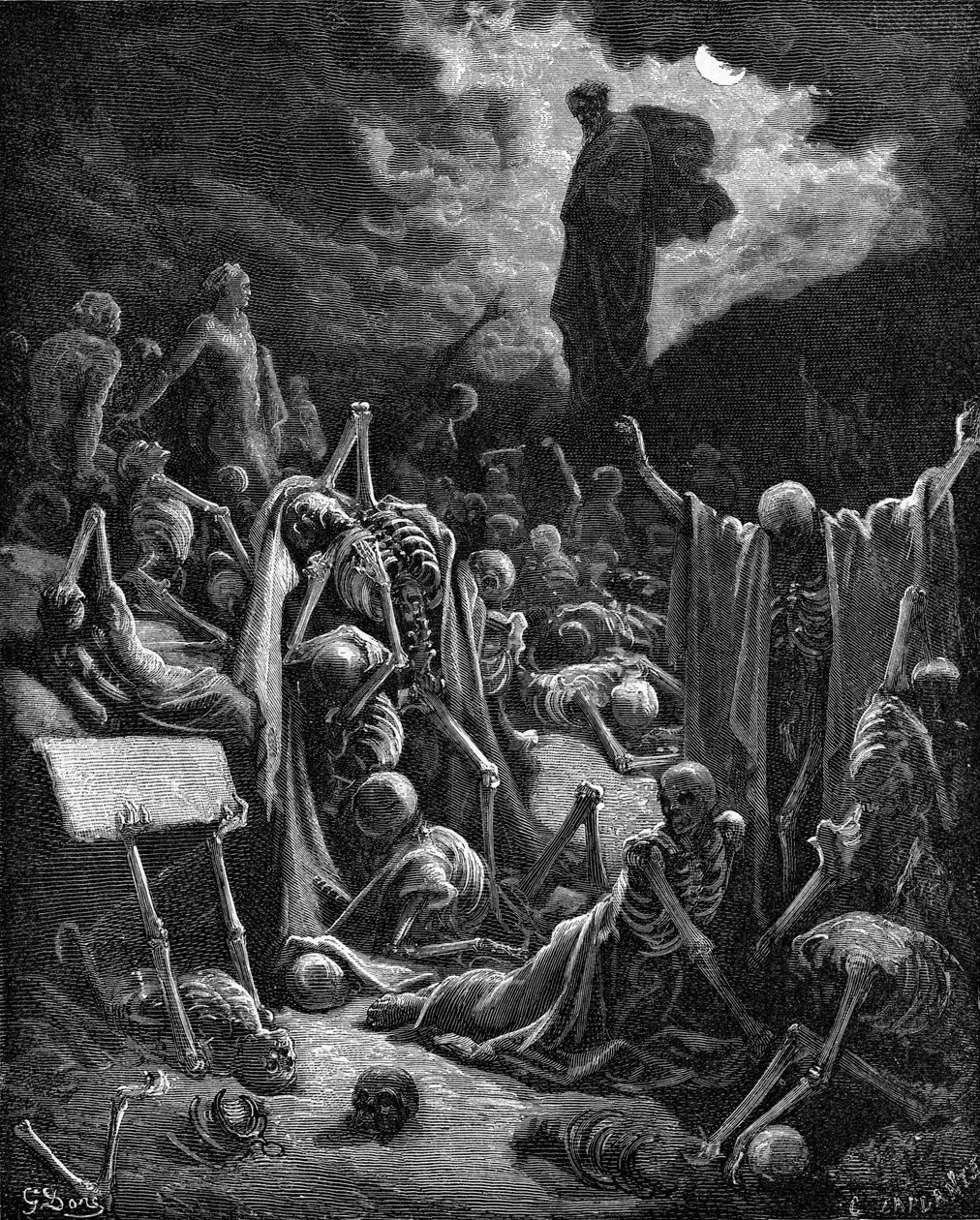 Ezechielova vize od Gustave Dore