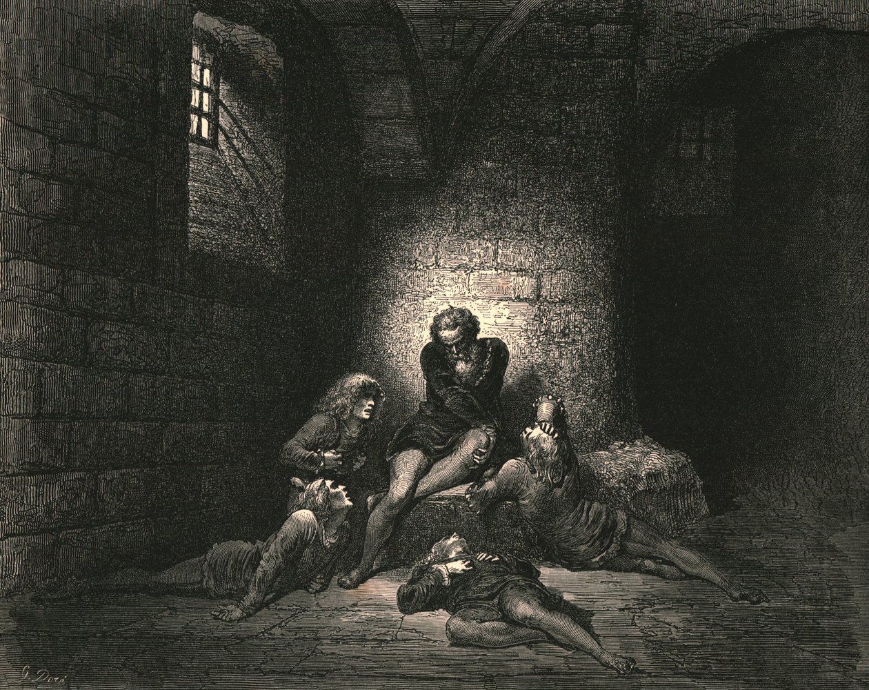 Pak, aby nebyli smutnější, jsem udržel ducha v klidu, c1890. od Gustave Dore
