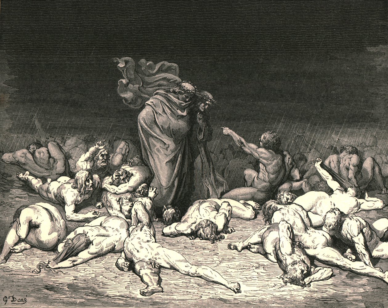 Tvé město plné závisti až po okraj, c1890. od Gustave Dore
