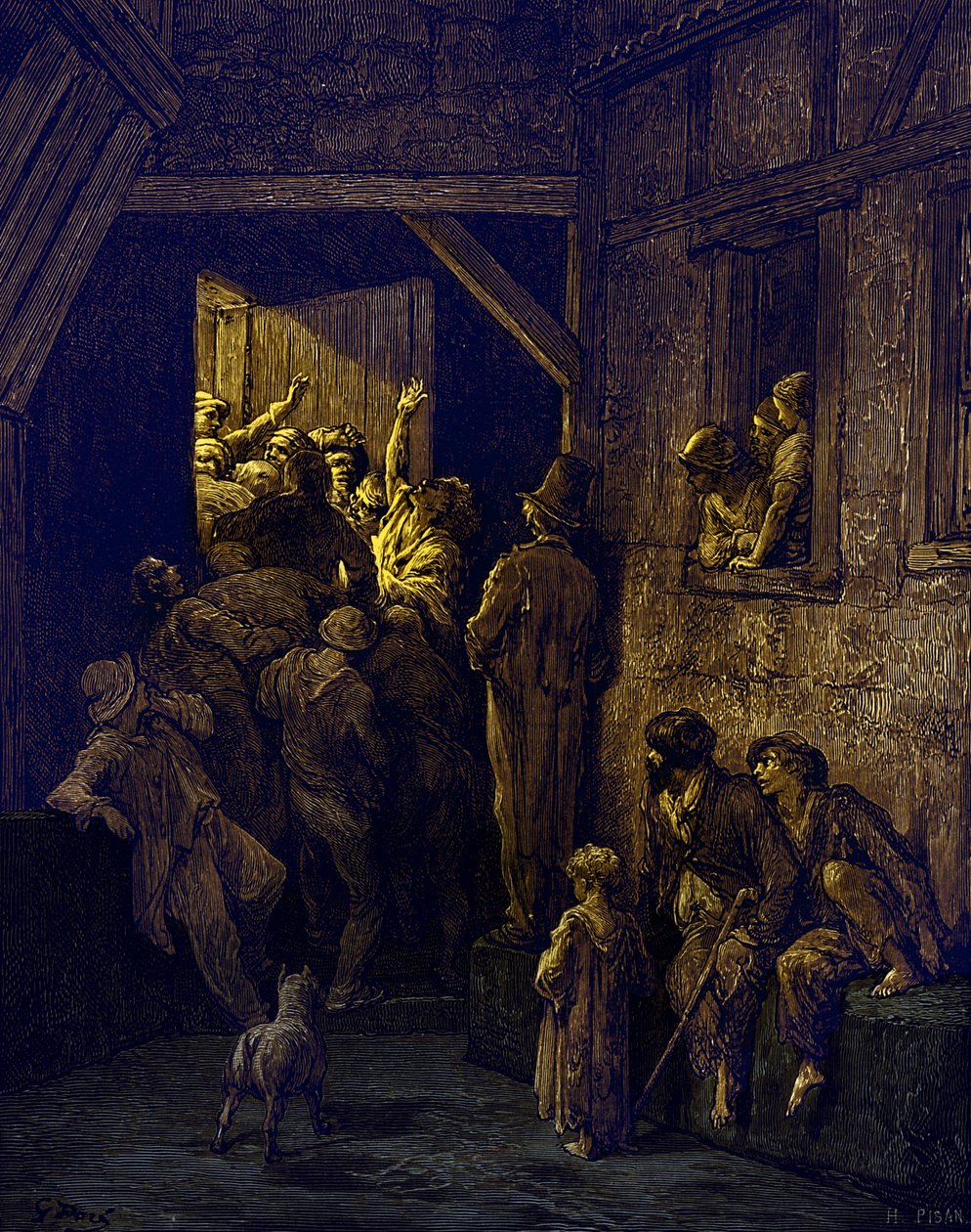 Vyžeň ho, Ratcliffe, Gustave Doré od Gustave Dore