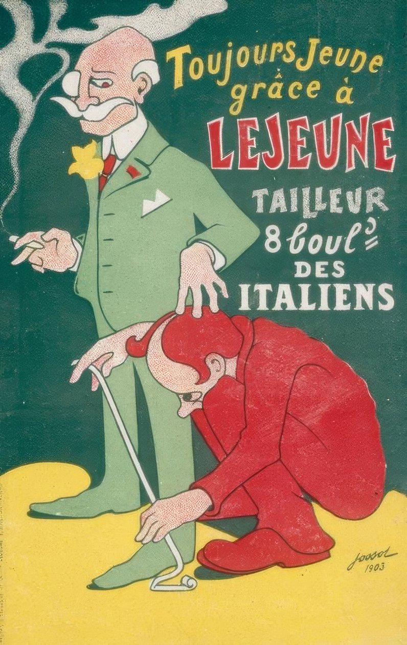 Vždy mladý díky LEJEUNE TAILEUR od Gustave Henri Jossot