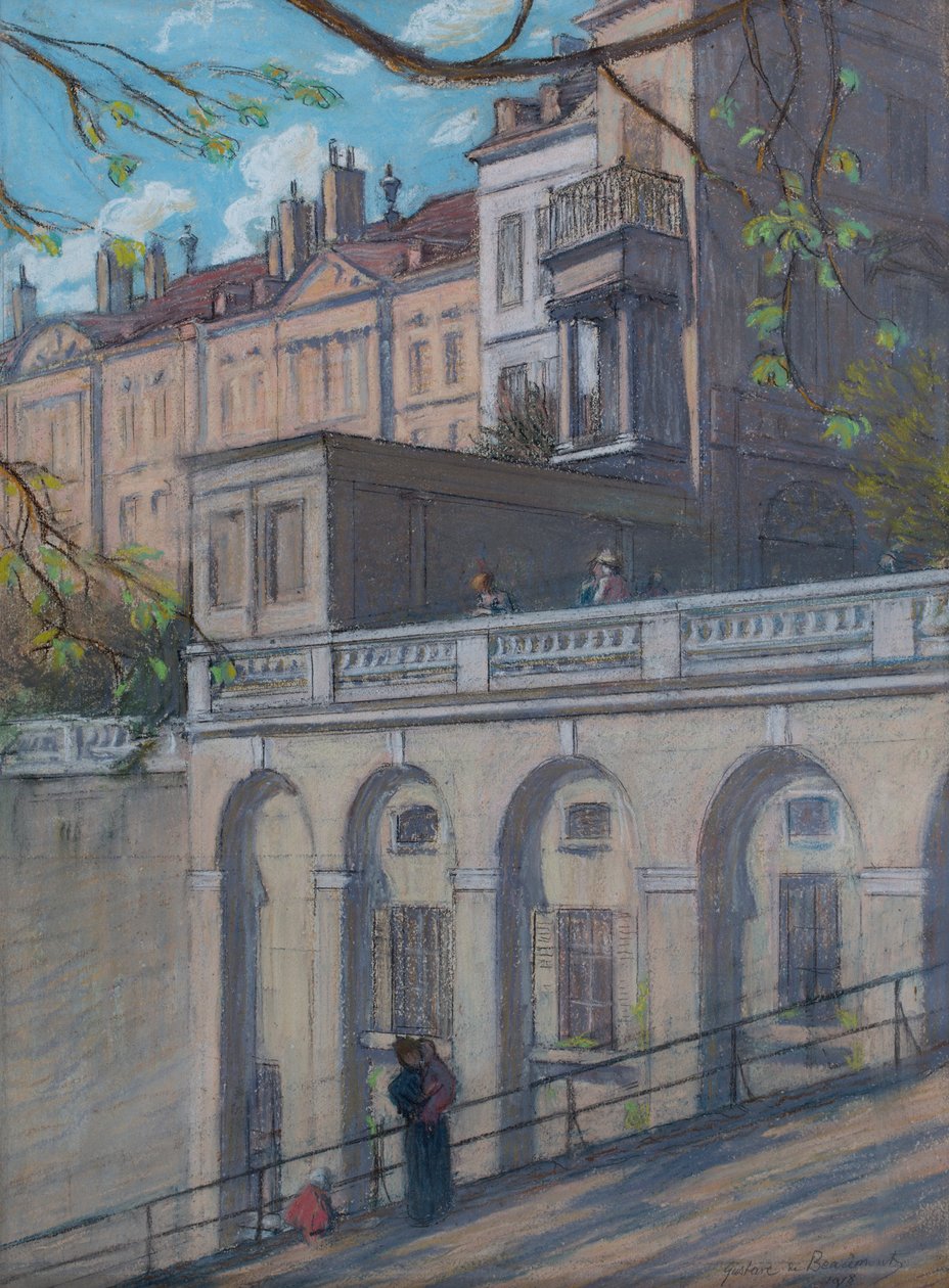 La Treille v Ženevě od Gustave Henri de Beaumont