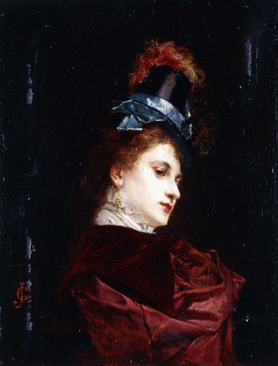 Nový klobouk, od Gustave Jacquet