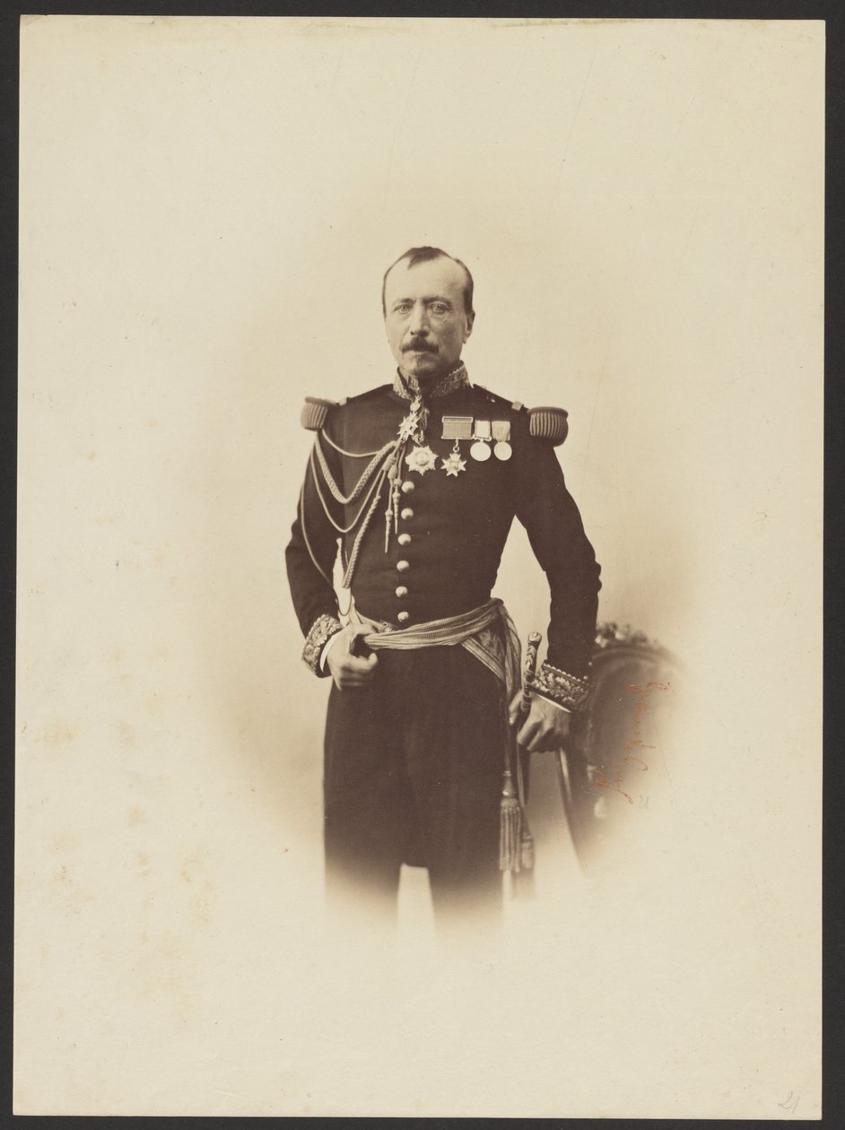 Generál Cassaignolles od Gustave Le Gray