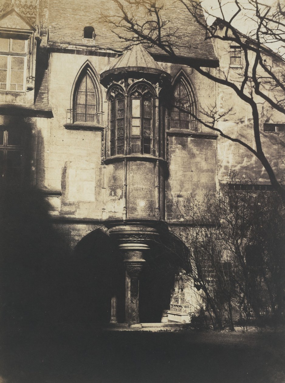 Hotel de Cluny, Paříž, ca. 1851 od Gustave Le Gray