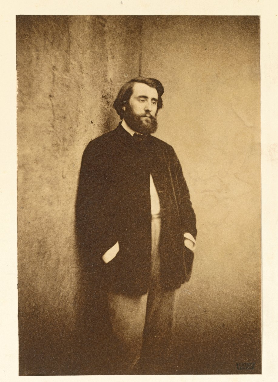 Portrét Edmonda Cottineta (1824-1895) od Gustave Le Gray