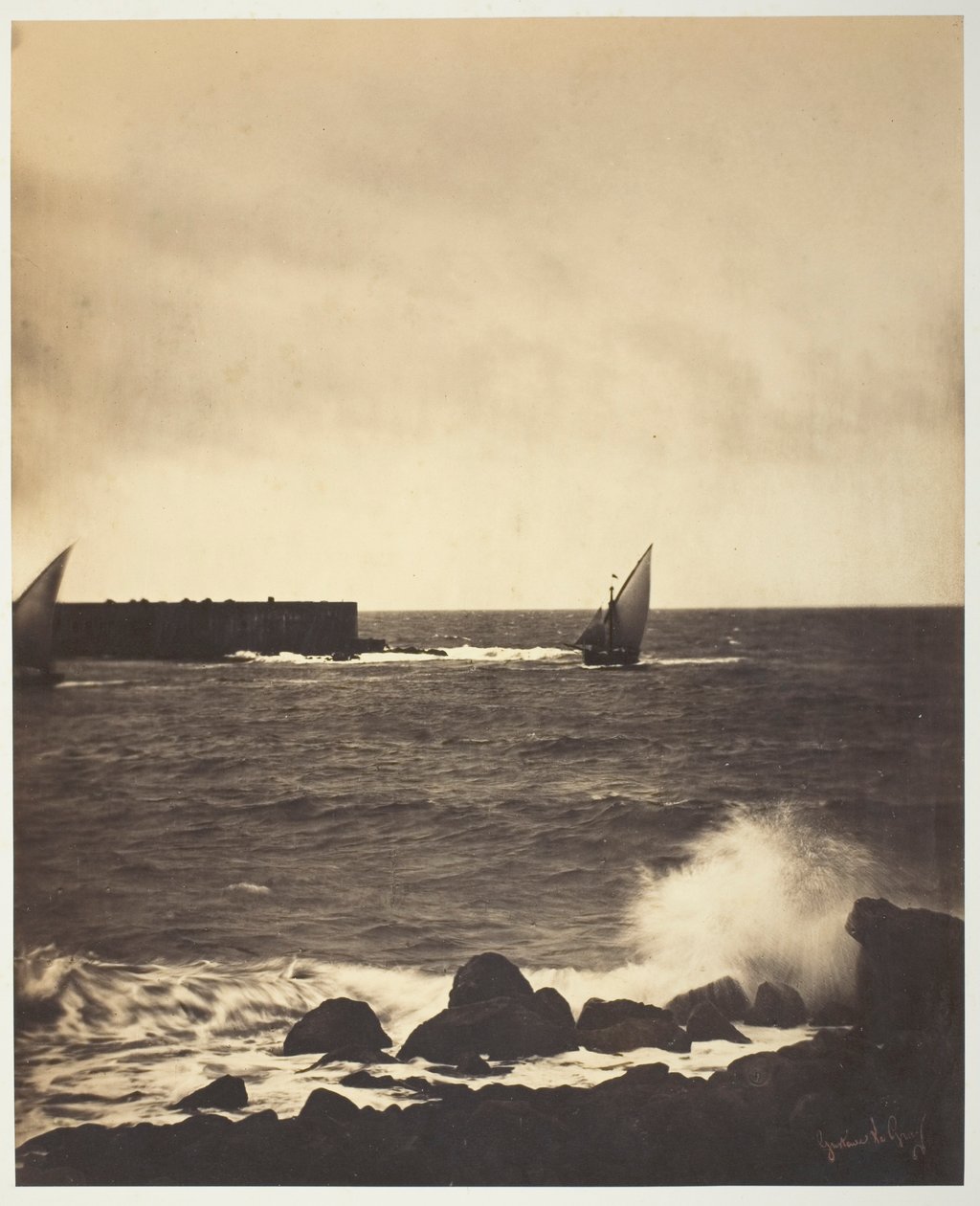 Breaking Wave od Gustave Le Gray