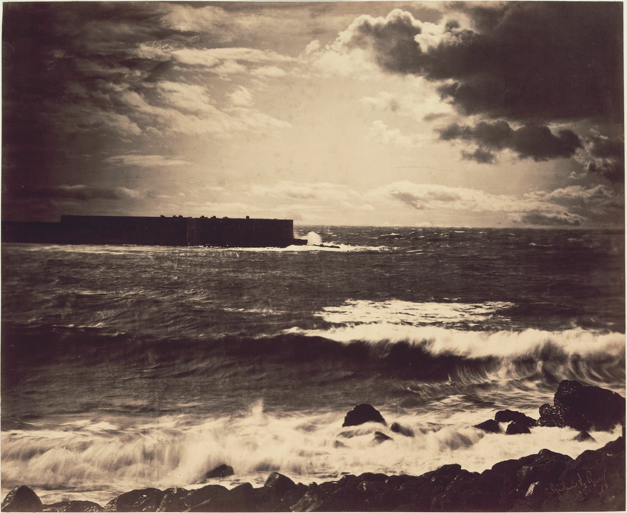 Velká vlna, Sète od Gustave Le Gray