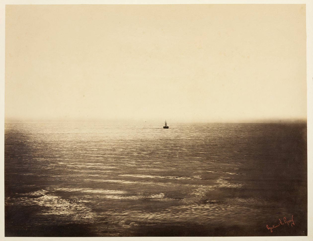 Parník, 1856. od Gustave Le Gray