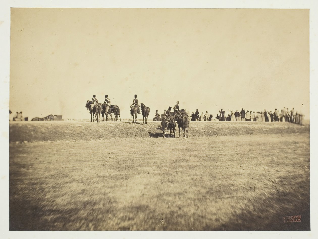 Bez názvu [kavalérie], 1857. od Gustave Le Gray