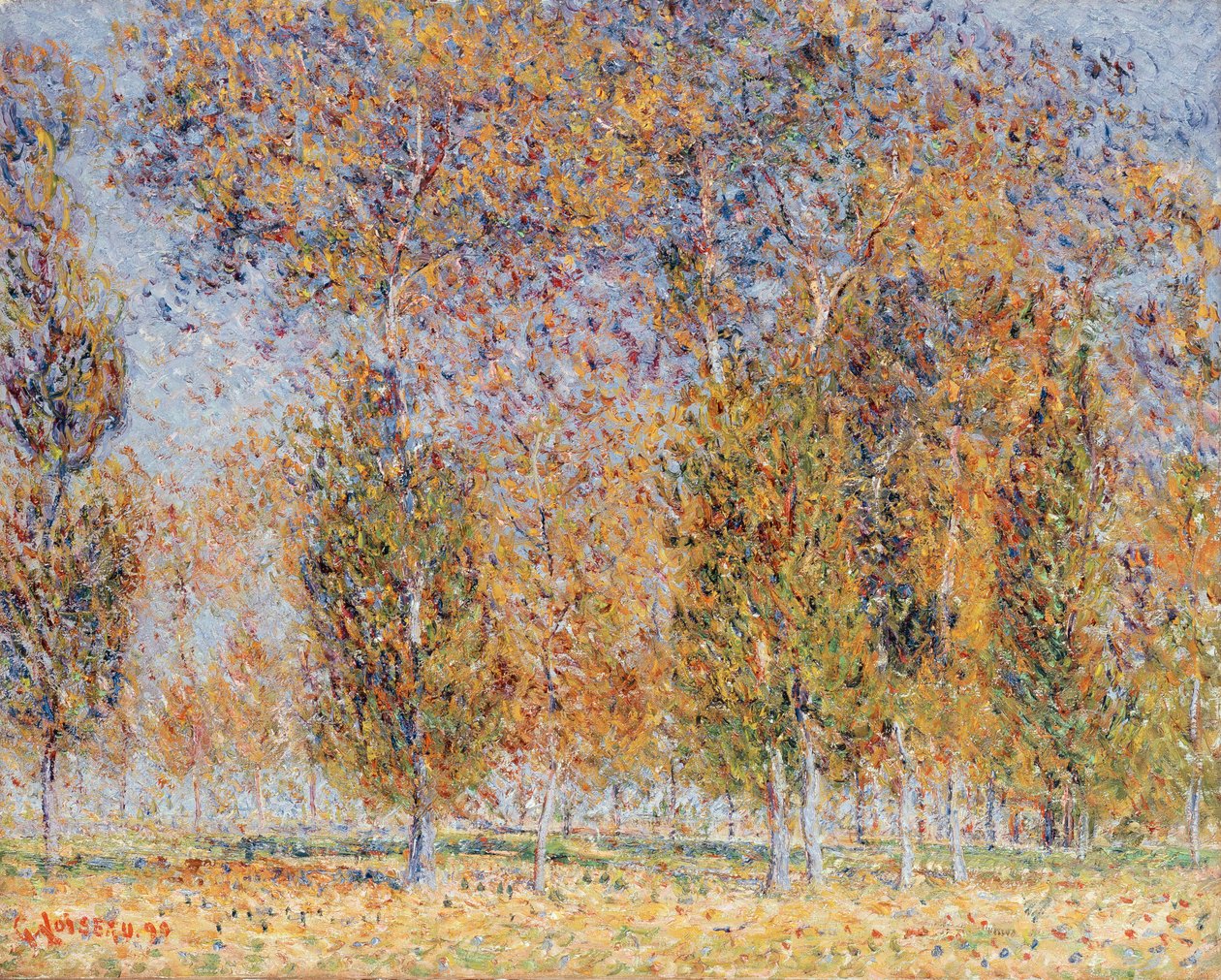 Autumn Impression, Saint-Cyr-Du-Vaudreuil, 1899 od Gustave Loiseau