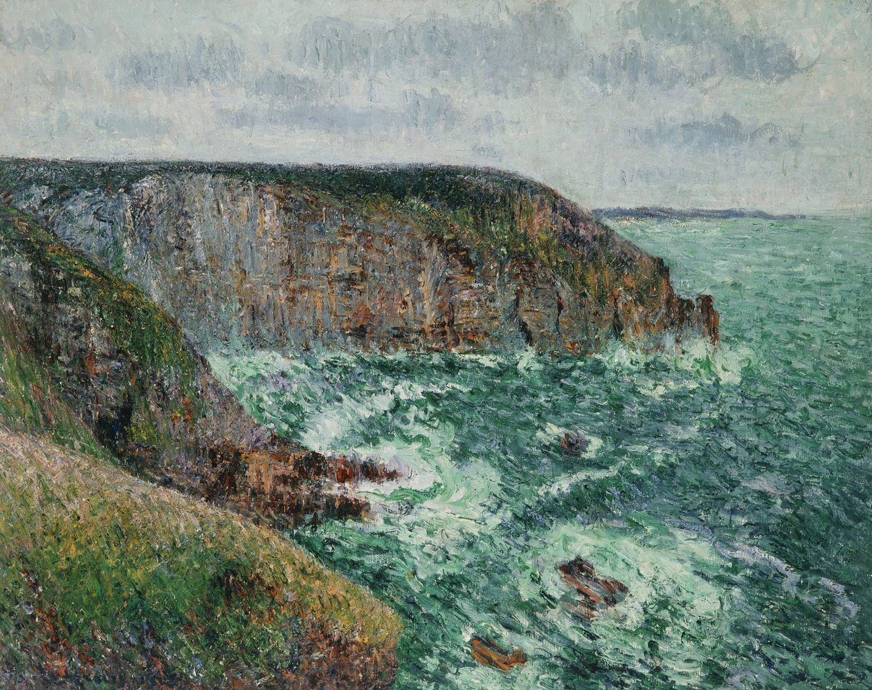 Pointe du Jars v Cap Frehel, 1905 od Gustave Loiseau