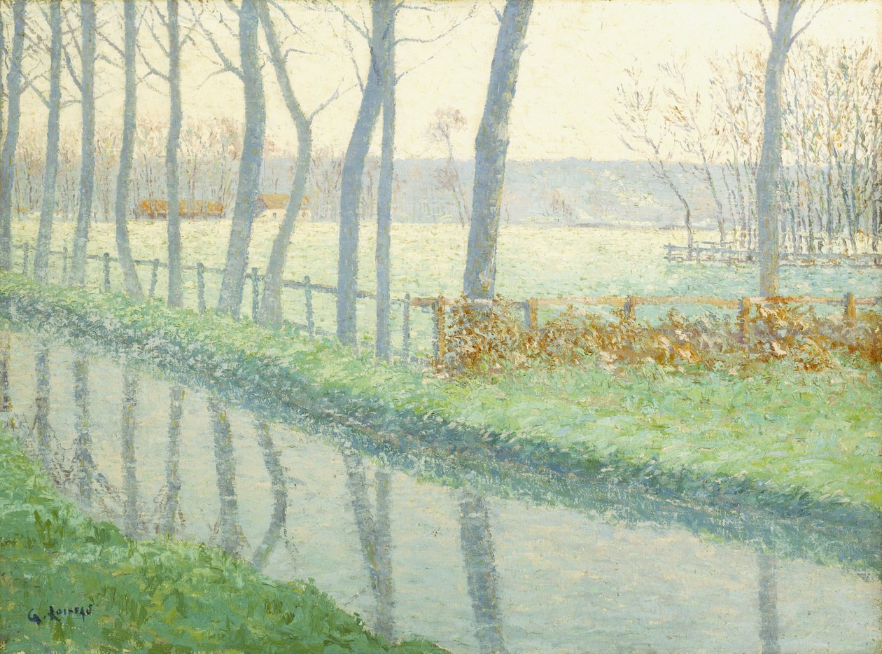 Sausseron, Nesles-la-Vallee, kolem roku 1891 od Gustave Loiseau