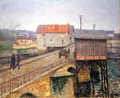 Most u Moretu (olej na plátně) od Gustave Loiseau