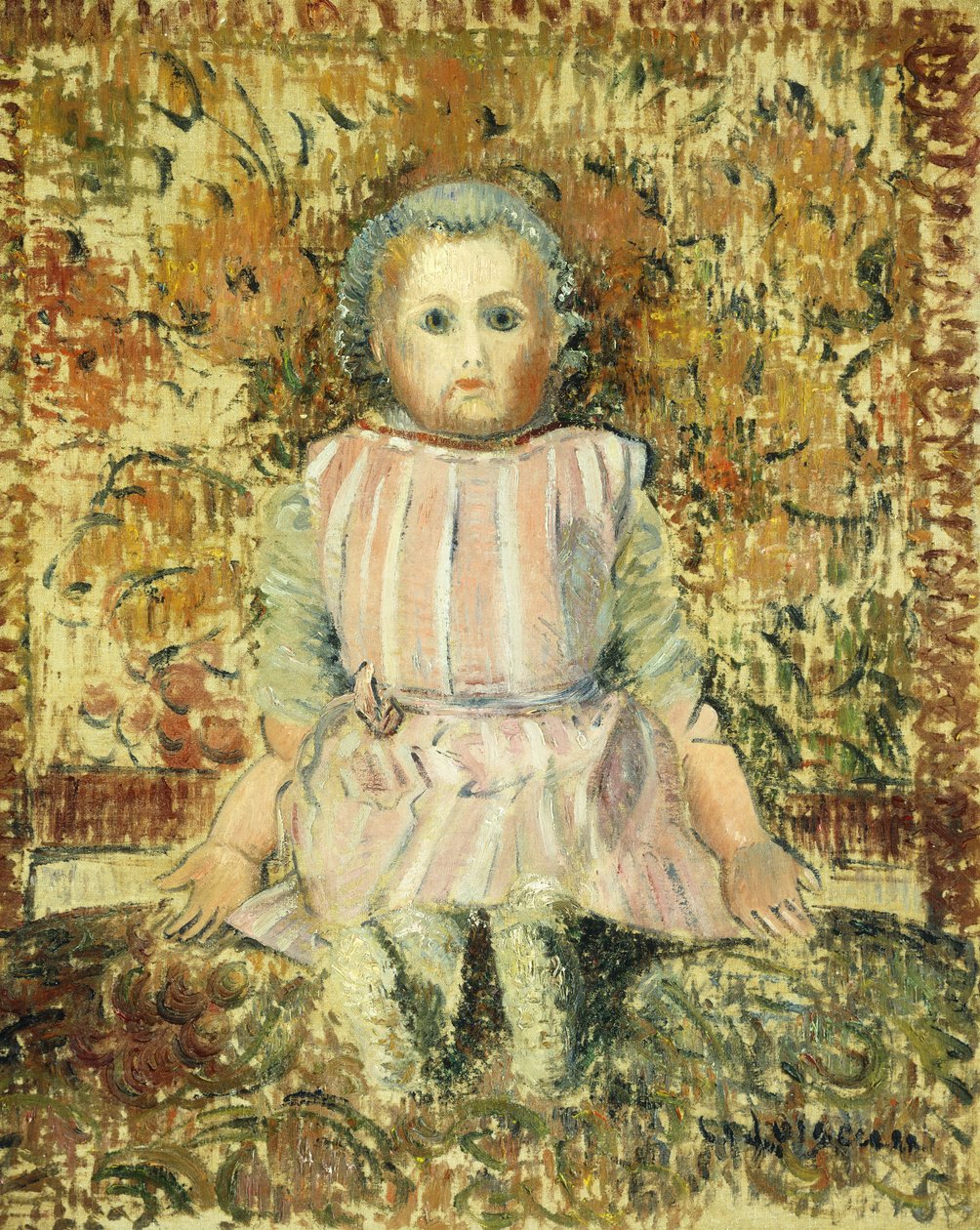 Loutka; Le Poupee, kolem roku 1919 od Gustave Loiseau
