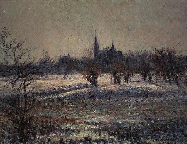Bílý mráz od Gustave Loiseau