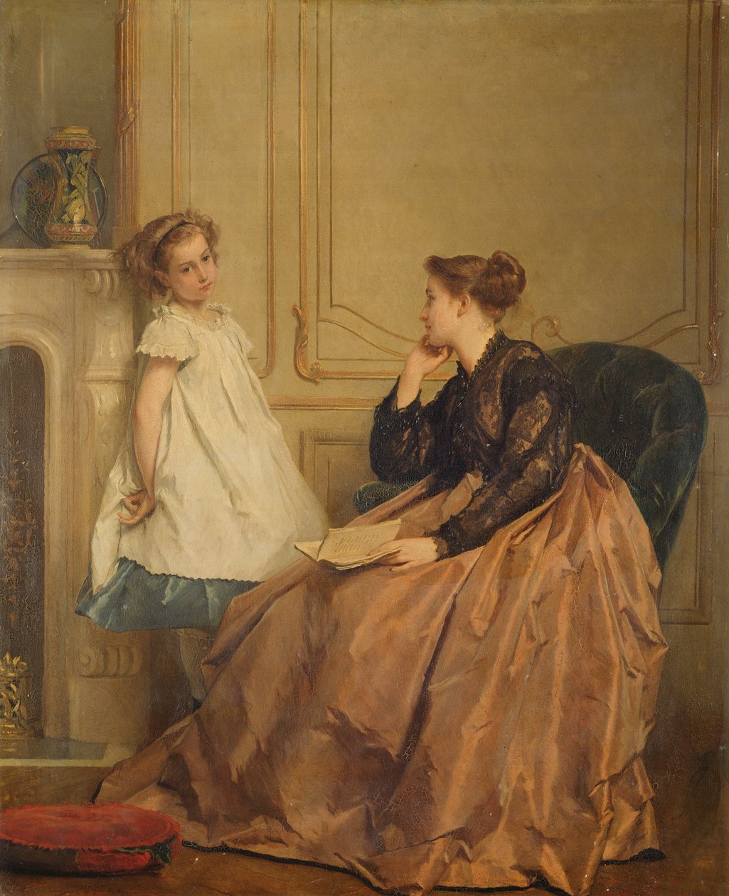 Pohádky na dobrou noc, 1867 od Gustave Léonard de Jonghe