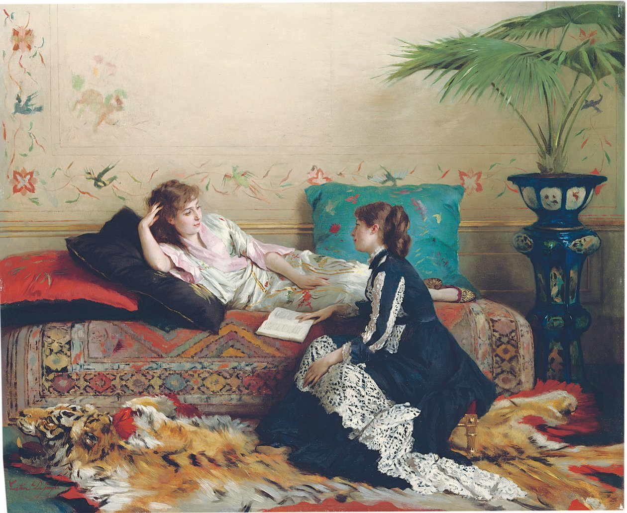 Okamžiky nečinnosti od Gustave Léonard de Jonghe