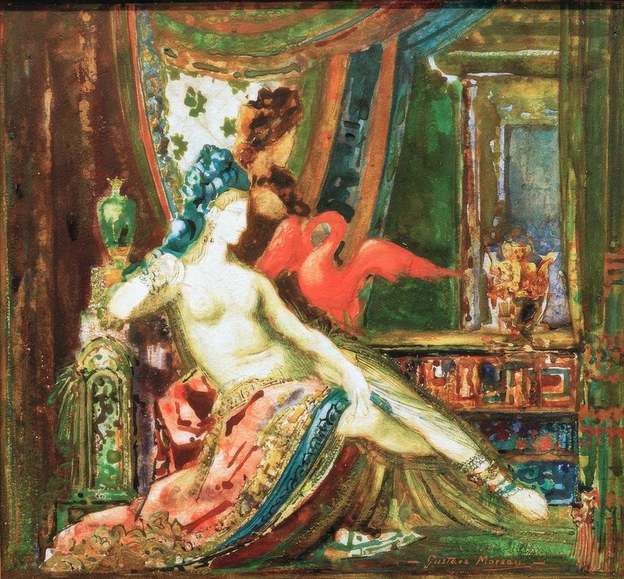 Ibis delilah od Gustave Moreau