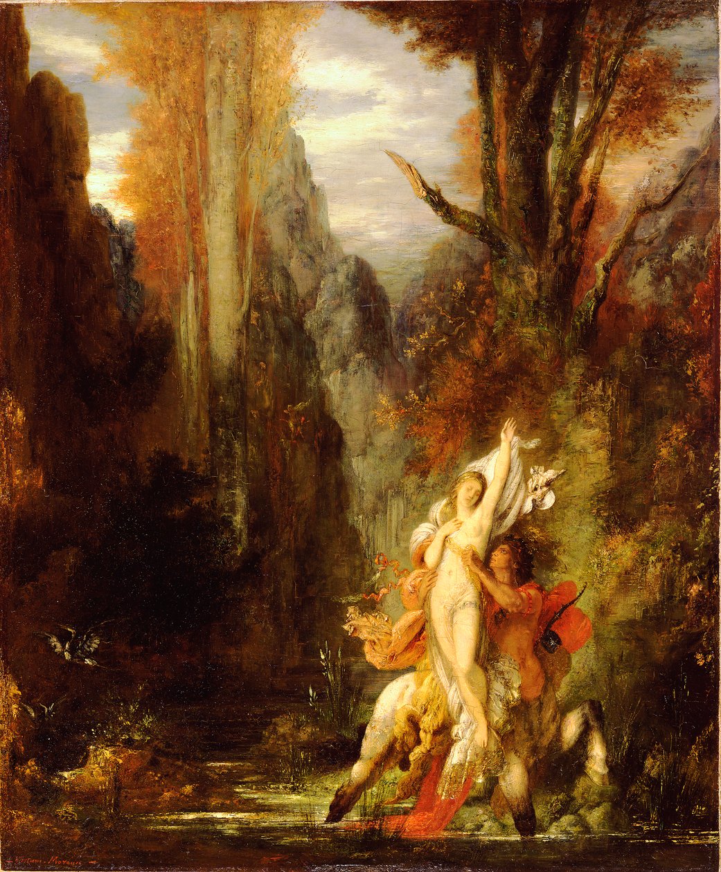 Dejanira (podzim) od Gustave Moreau