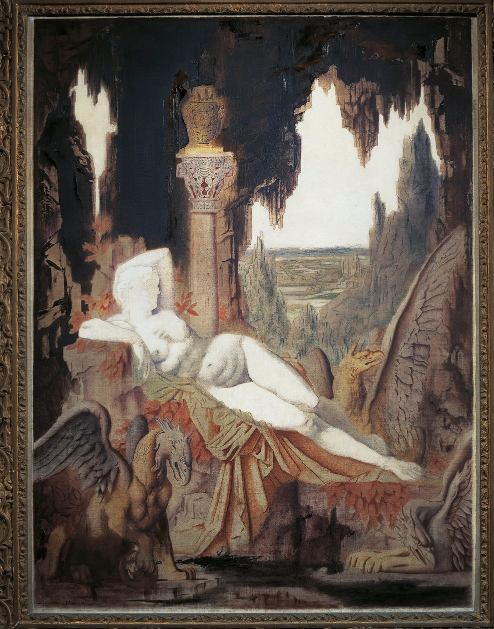 Francie, Paříž, Fee aux Griffons od Gustave Moreau