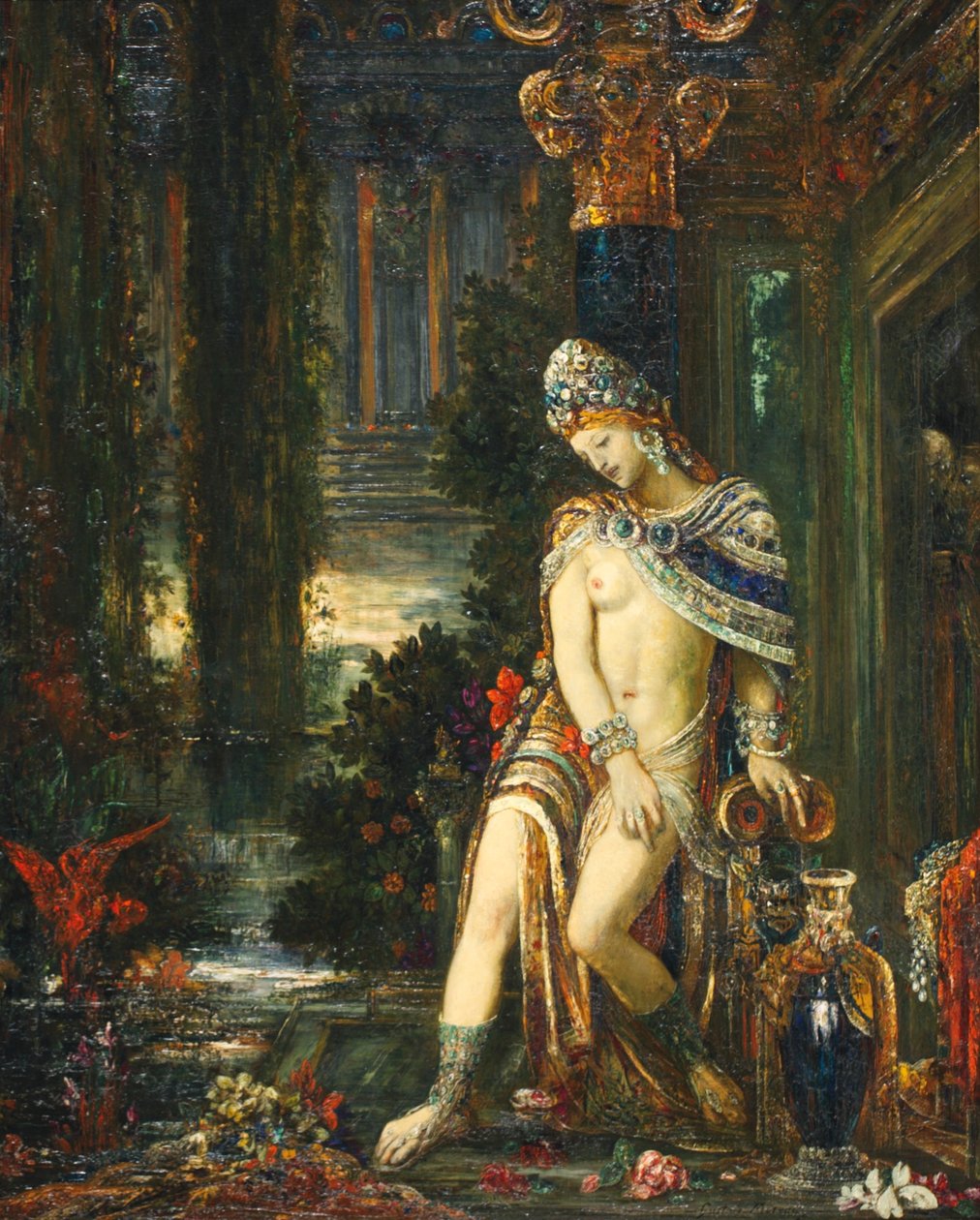 Francouzsky: Suzanne et les vieillards od Gustave Moreau