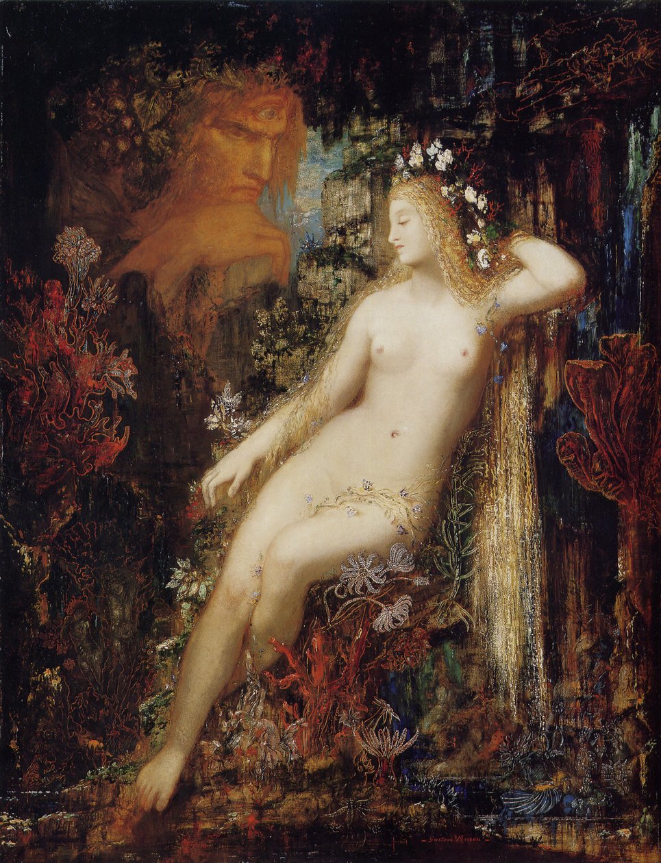 Galathea od Gustave Moreau
