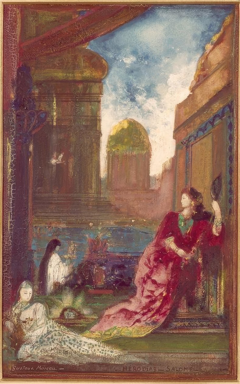 Herodias a Salome od Gustave Moreau