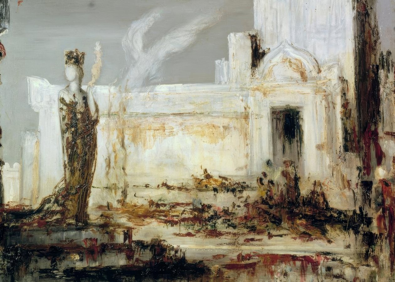 Helen u Scee Gate od Gustave Moreau