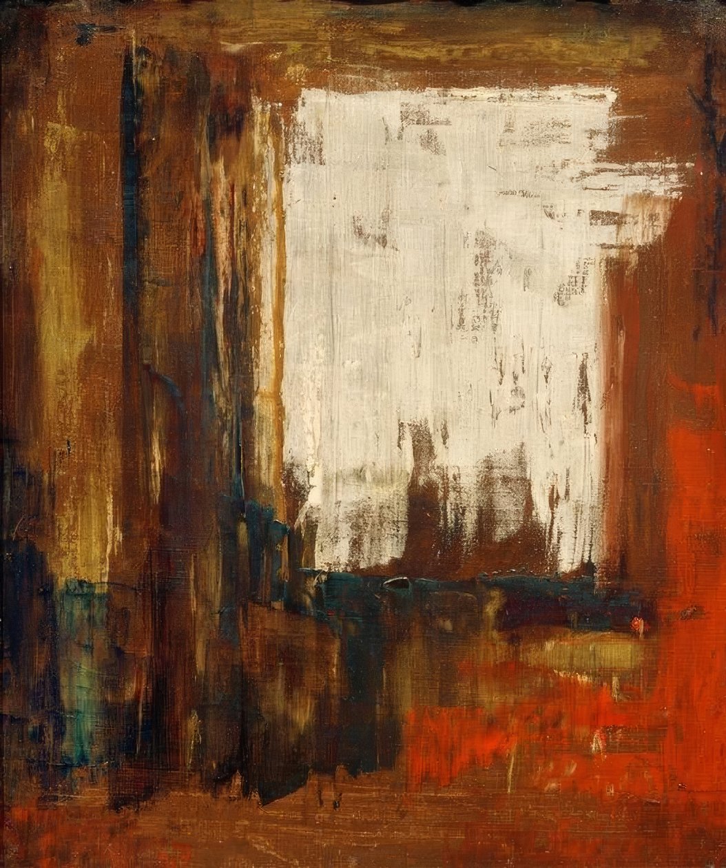Interiér. Skica od Gustave Moreau