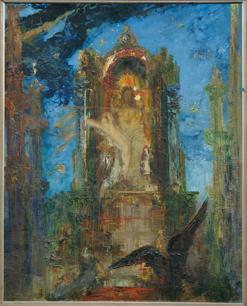 Jupiter a Semele (malba na plátně) od Gustave Moreau