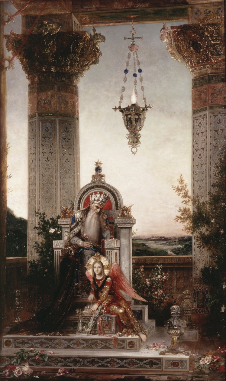 Král David od Gustave Moreau