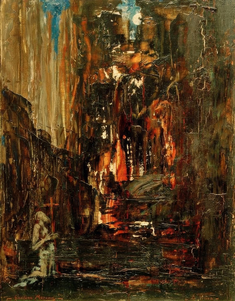 Vidění od Gustave Moreau