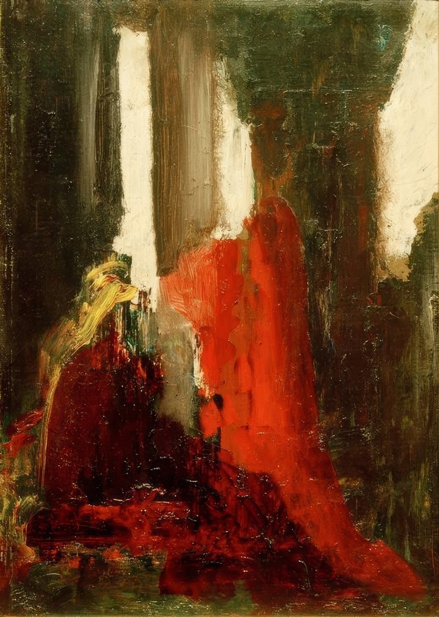 Bez názvu (barevná skica) od Gustave Moreau