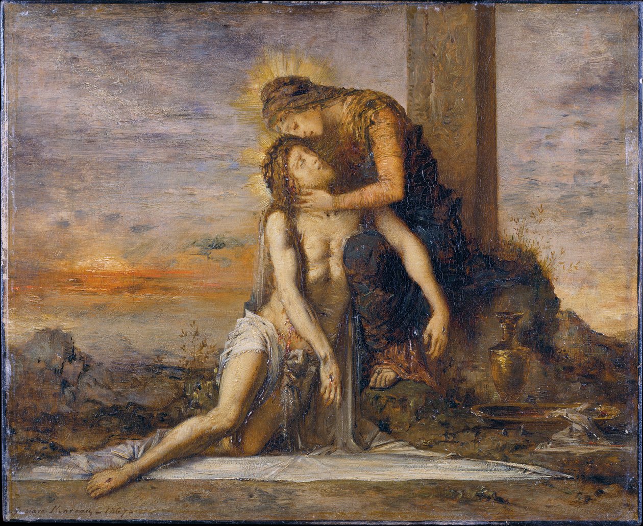 Pieta od Gustave Moreau