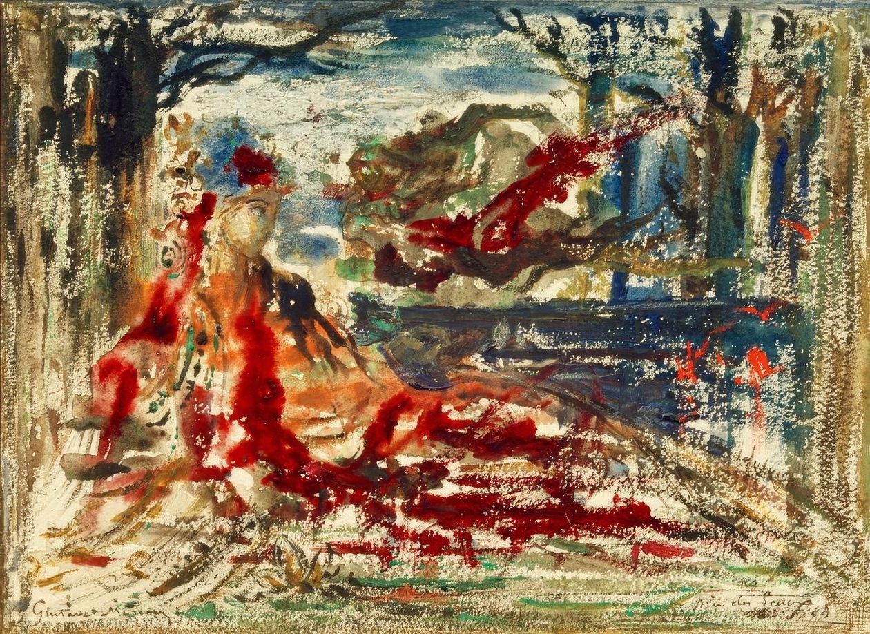 Blízko vod od Gustave Moreau