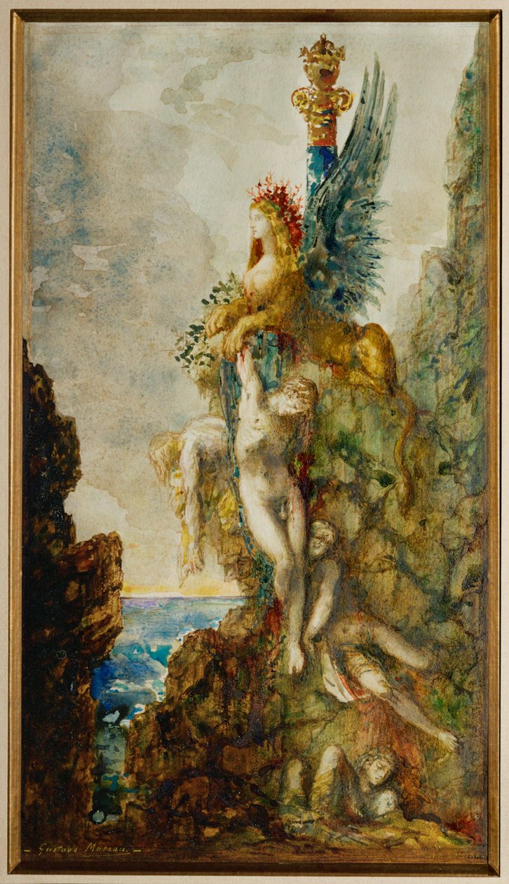 Vítězná Sfinga od Gustave Moreau