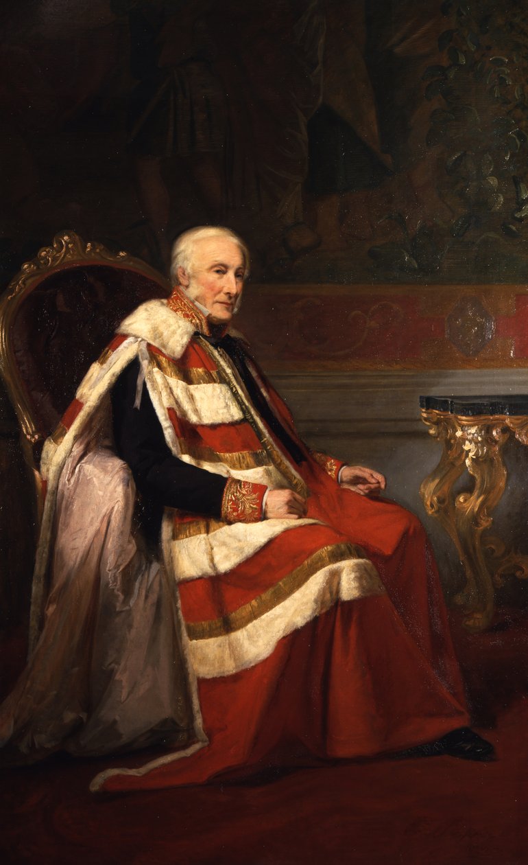 Portrét George Percyho, 5. vévody z Northumberlandu od Gustave Pope