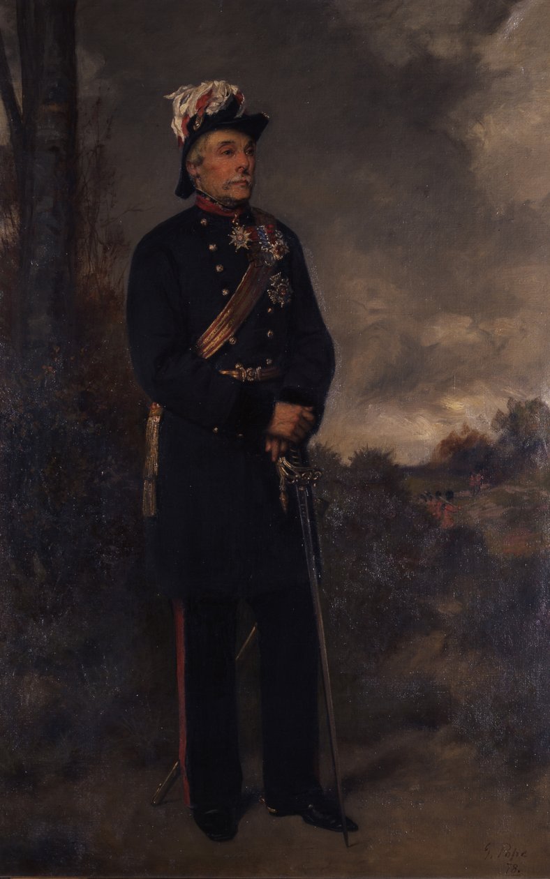 Portrét generálmajora lorda Henryho Percyho, V.C. od Gustave Pope