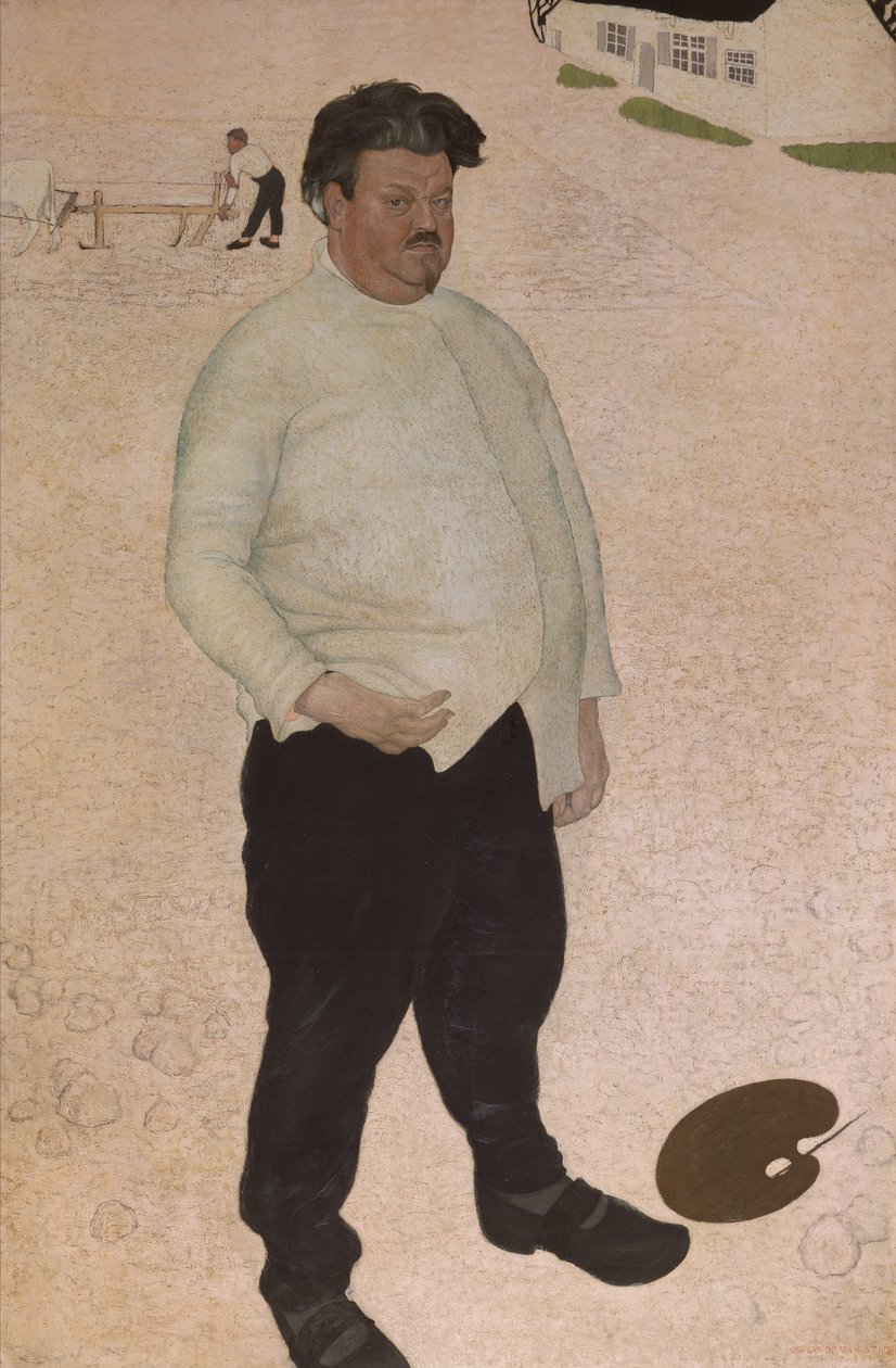 Portrét Valerius de Saedeleer od Gustave Van de Woestyne