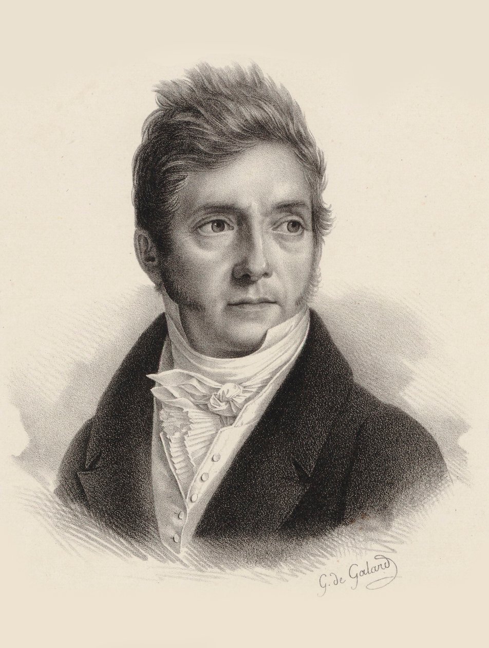 Portrét skladatele Pierre Jacques Joseph Rode 1774-1830. od Gustave de Galard