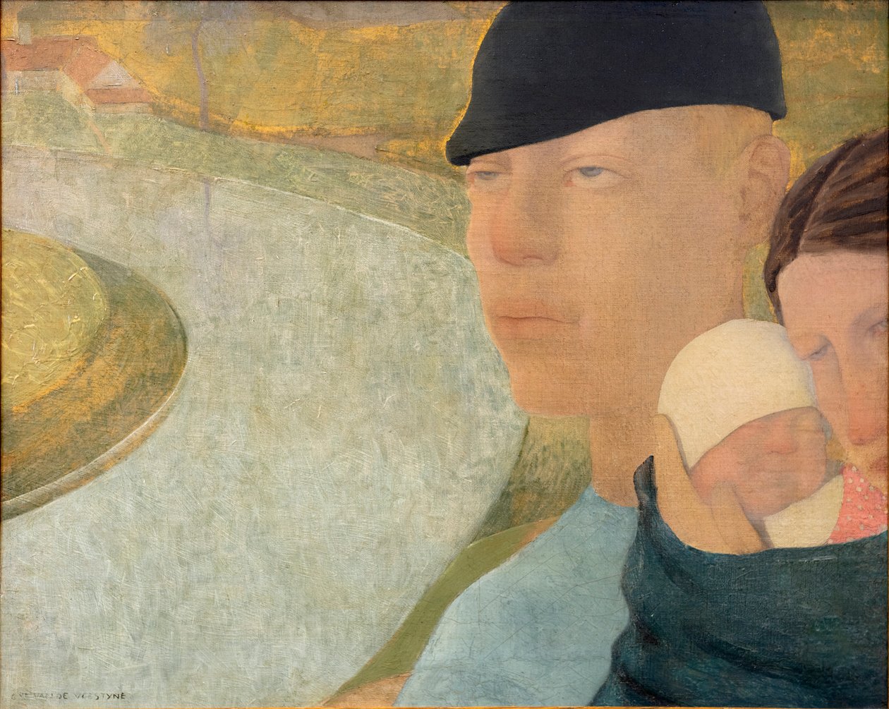 Farmářská rodina od Gustave Van de Woestyne