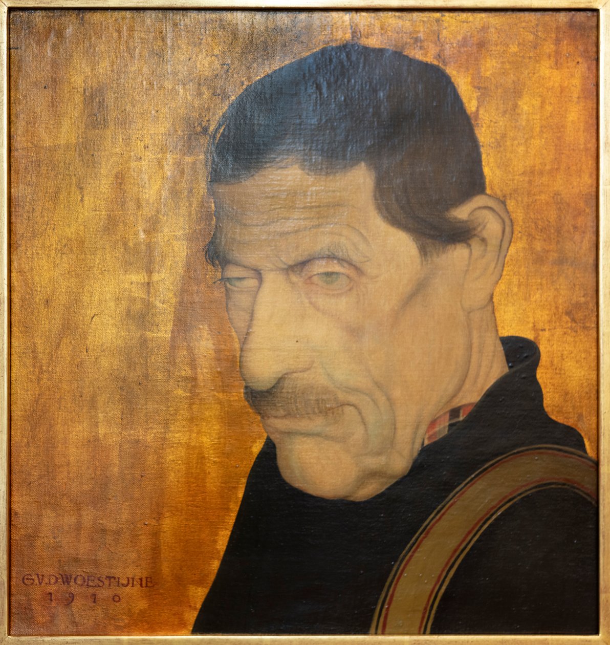 Hlava Man-Nandje Hooft od Gustave Van de Woestyne