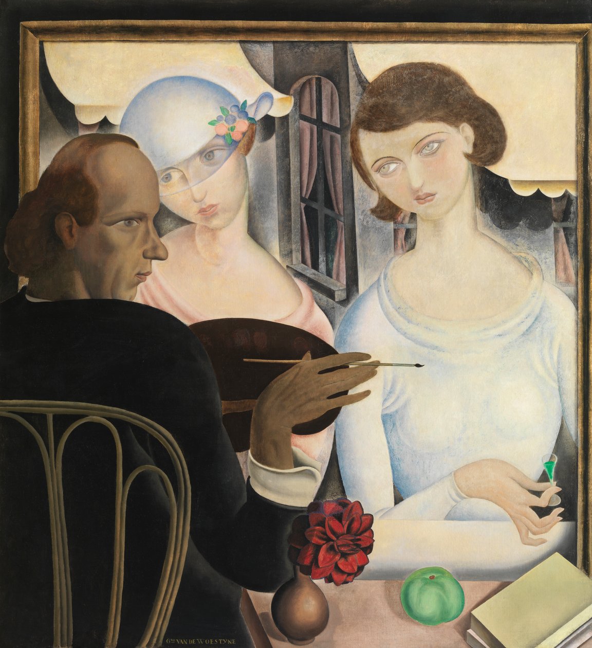 Pijáci likéru od Gustave Van de Woestyne
